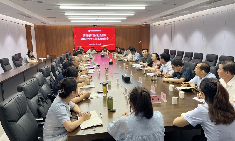 陜西地礦集團召開2025年上半年紀檢監察工作座談交流會